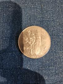 Moneta 100 lire del 1975