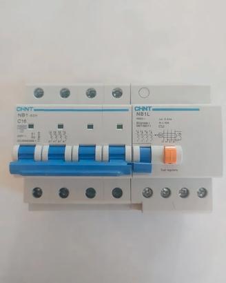 Magnetotermico Differenziale CHINT nb1-63h c16 + n