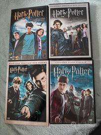 Lotto 4 Film Harry Potter in DVD