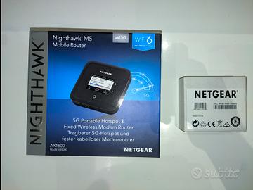 Router 5G portatile Netgear M5 - MR5200 EUS 