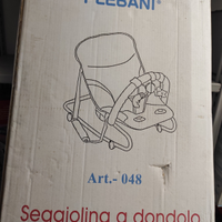 Seggiolina a dondolo sdraietta Plebani