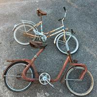 Biciclette pieghevoli rizzato e falter da restauro