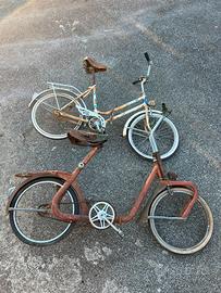 Biciclette pieghevoli rizzato e falter da restauro