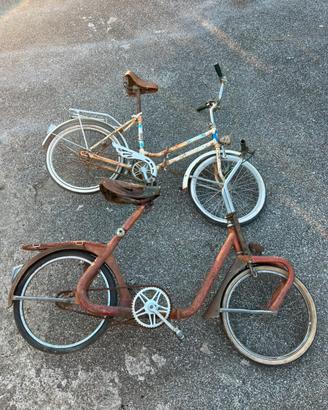 Biciclette pieghevoli rizzato e falter da restauro
