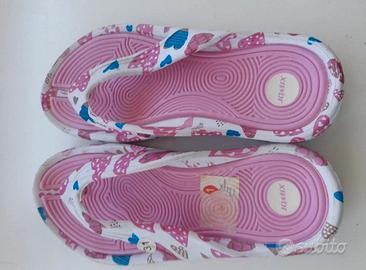 ciabattine infradito rosa bambina n.  31