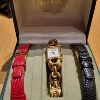 Orologio Gucci placcato oro - 3 cinturini
