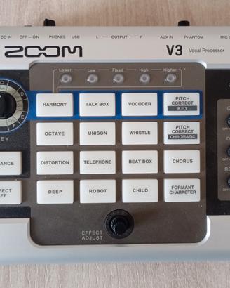 Zoom V3 multi effetto voce 
