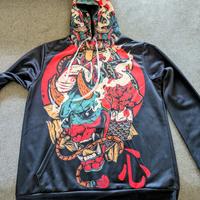 Felpa con cappuccio uomo