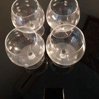 4 bicchieri da cognac