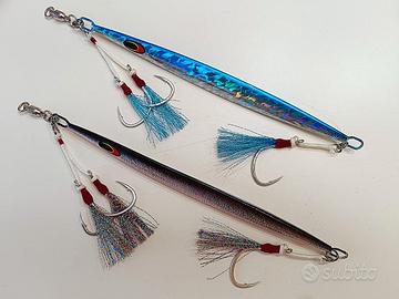 Set di n.2 artificiali x la Pesca al V. Jigging