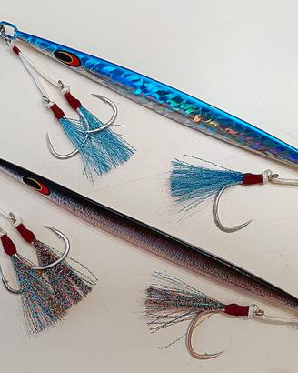 Set di n.2 artificiali x la Pesca al V. Jigging