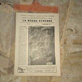 LA BUONA STRENNA CALENDARIO ILLUSTRATO 1911