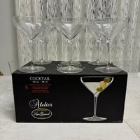 12 Coppe bicchieri martini