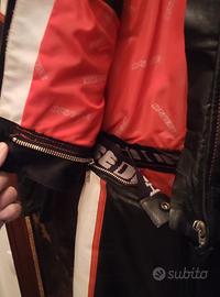 Abbigliamento tecnico moto Vintage vera pelle
