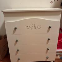 Lettino + fasciatoio