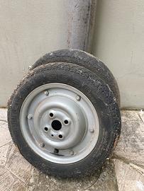 Coppia ruote complete 10” Vespa Piaggio