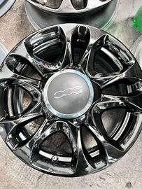 cerchi fiat 500 raggio 15 riverniciati