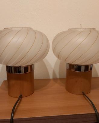 Coppia abatjour vintage