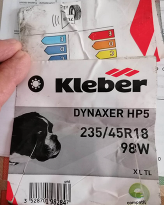 Due pneumatici kleber