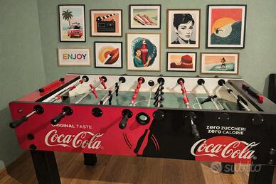 Calcio Balilla Coca-Cola Edizione Limitata - NUOVO