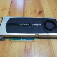 Nvidia Quadro 6000 scheda grafica high-end 6GB