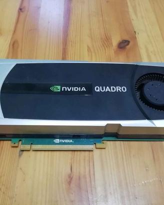 Nvidia Quadro 6000 scheda grafica high-end 6GB