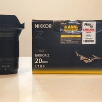 Nikon Z 20mm f1.8 S