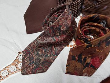 lotto n. 5 cravatte anni '60