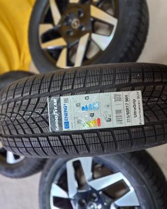 cerchi e pneumatici invernali jeep avenger