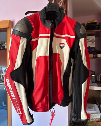 Giacca in pelle Dainese Ducati Corse originale