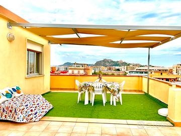 Casa con vista su Milazzo, Eolie ed Etna