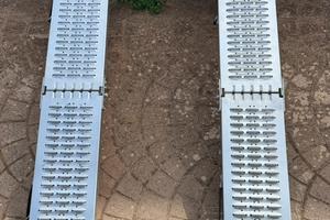 Rampe in acciaio pieghevoli