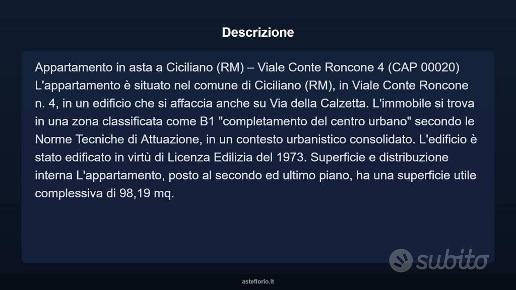 Appartamento – Ciciliano, Roma Capitale - Vista 5