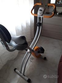 Ultrasport F-Bike Cyclette da Casa Pieghevole LCD