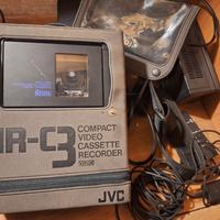 vcr jvc hr-c3eg vhs-c 