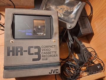 vcr jvc hr-c3eg vhs-c 