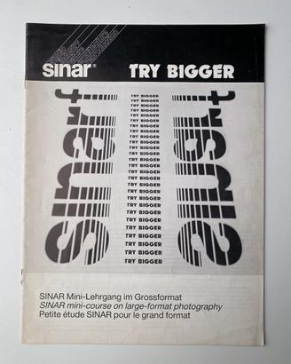 SINAR try Bigger mini course on large format