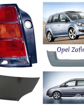 Opel Zafira B paraurti cofano parafango frizione