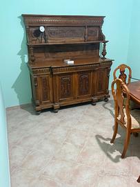  mobile antico stile rinascimento 