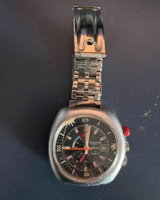orologio  sicura  crono vintage