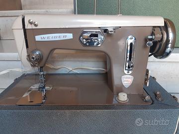 Macchina da cucire Weiber tedesca anni '60