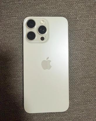 iPhone 15 Pro Max 256GB Titanio Bianco