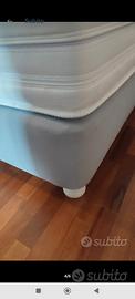 letto singolo sommier +materasso 