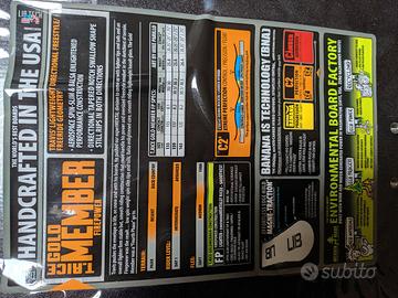 Tavola Snowboard Lib Tech Gold Member 155