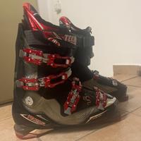 Scarponi sci Tecnica Dragon Carbon steel mis. 29,5