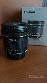Obiettivo Canon EF-S 10-18 mm