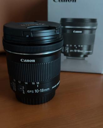 Obiettivo Canon EF-S 10-18 mm