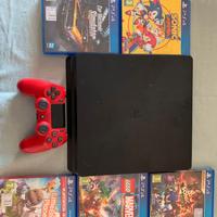 Ps4 - 500gb + 5 giochi (come nuovi)