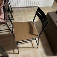 6 sedie alte x tavolo alto o bancone bar