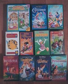 Videocassette VHS Disney - cartoni animati